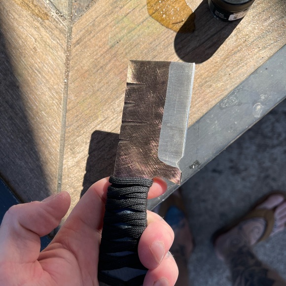 Mini custom cleaver knife - Picture 5 of 10